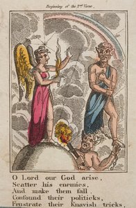 God Save the King, c.1810 (kolorowy grawerunek) autorstwa English School