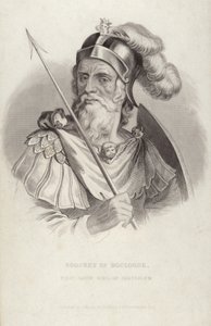 Godfrey z Boulogne autorstwa English School