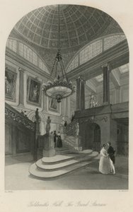 Sala Złotników, Wielkie Schody autorstwa English School