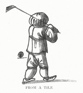 Golf: Z płytki (litos) autorstwa English School