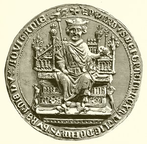 Wielka Pieczęć Edwarda I autorstwa English School