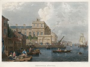 Szpital w Greenwich autorstwa English School