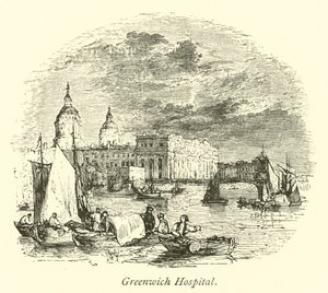 Szpital w Greenwich autorstwa English School