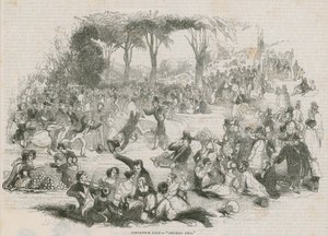 Park Greenwich autorstwa English School