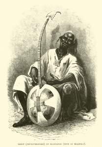 Griot (Improvisatore) z Niantanso, typ Malinki autorstwa English School