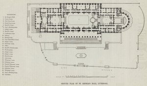 Plan parteru St George