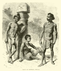 Grupa Sonthals, Bengal autorstwa English School