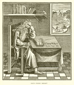 Pustelnik z ulicy Gruba autorstwa English School