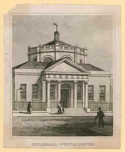 Guildhall, Westminster, Londyn autorstwa English School