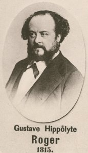 Gustave Hippolyte Roger (Grawerowanie) autorstwa English School