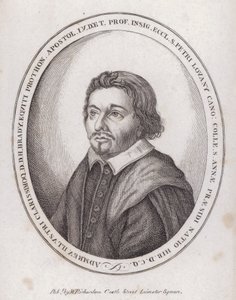 H Brady, angielski wydawca książki o prawie kanonicznym pod koniec XVII wieku (rycina) autorstwa English School