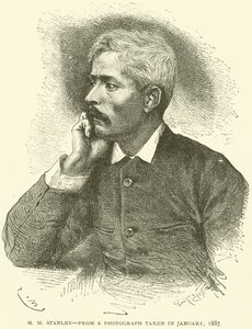H M Stanley, Z fotografii wykonanej w styczniu autorstwa English School