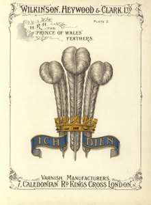 H R H pióra księcia Walii (chromolitho) autorstwa English School