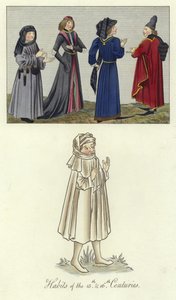 Nawyki z XV i XVI wieku autorstwa English School