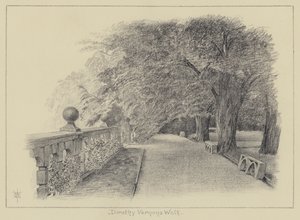 Haddon Hall, spacer Dorothy Vernon autorstwa English School
