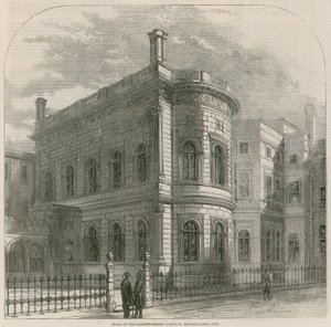 Hall of the Clothworkers Company, Mincing Lane, Londyn autorstwa English School