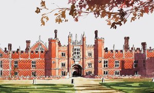 Hampton Court autorstwa English School