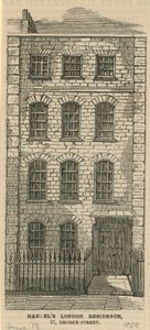 Handels London Residence, 57 Brooke Street autorstwa English School