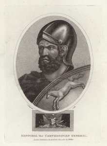 Hannibal generał Kartaginy autorstwa English School