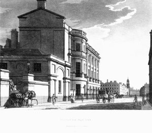 Plac Hanowerski, 1800 autorstwa English School