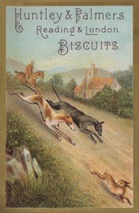 Zajęczy coursing (chromolitho) autorstwa English School
