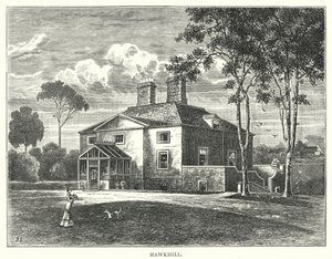 Hawkhill (grawerowanie) autorstwa English School