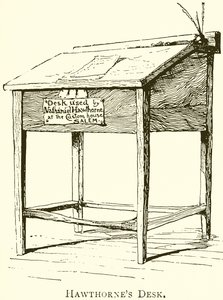 Biurko Hawthorne autorstwa English School