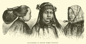 Nakrycia głowy Chinek, Swatow autorstwa English School