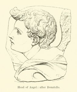 Głowa Anioła (grafika) autorstwa English School