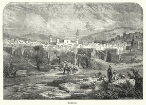 Hebron (grawerowanie) autorstwa English School