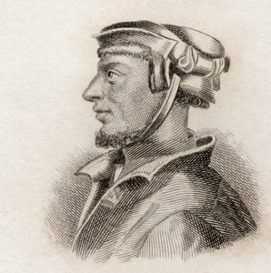 Heinrich Cornelius Agrippa von Nettesheim, 1825 (rycina) autorstwa English School