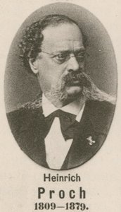 Heinrich Proch (grawerunek) autorstwa English School