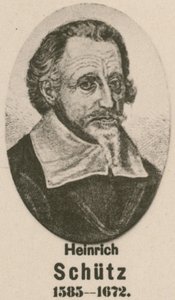 Heinrich Schutz (grafika) autorstwa English School