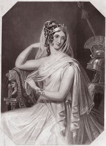 Helene wife de Menelas (Historia Troilusa i Cressidy) Helena, żona Menelaosa, mieszkająca z Paryżem (Troilus i Cressida) w - „” Galerie des femmes de Shakespeare, zbiorze czterdziestu pięciu poważnych portretów pierwszych artystów Londynu, wzbogacony wi autorstwa English School
