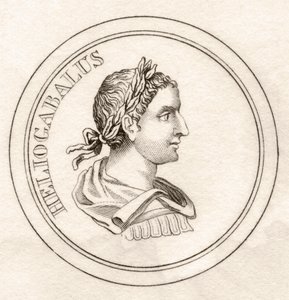Heliogabalus, ze „Słownika historycznego Krabba”, opublikowanego w 1825 r. autorstwa English School