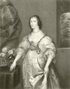 Henrietta Maria autorstwa English School