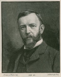 Henry Arthur Jones, dramaturg, lat 40 autorstwa English School