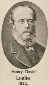 Henry David Leslie (grawiura) autorstwa English School