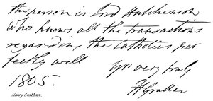 Henryk Grattan autorstwa English School