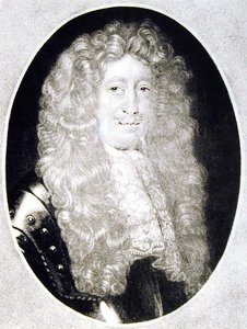 Henry Howard (1628-84) 6. książę Norfolk, ilustracja z Portretów postaci sławnych w historii brytyjskiej, ryty przez Richarda Earloma (1743-1822) i Charlesa Turnera (c.1775-1857) (mezzotinta) autorstwa English School