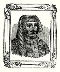 Henryk IV urodził się w 1366, koronowany w 1399, a zmarł w 1413 (ryty) autorstwa English School