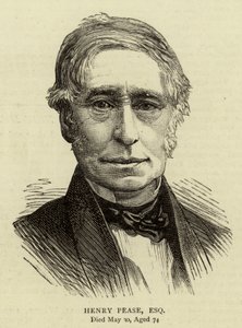 Henry Pease, Esquire (rycina) autorstwa English School