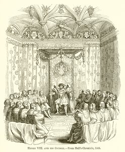 Henryk VIII i jego Rada autorstwa English School