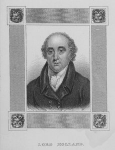 Henry Vassall-Fox, 3. baron Holland, angielski polityk wigów autorstwa English School