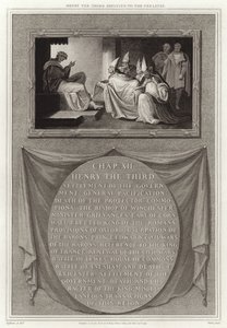 Henryk III w odpowiedzi do prałatów autorstwa English School