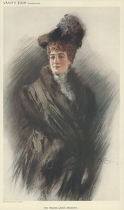 Jej Wysokość Królowa Aleksandra autorstwa English School