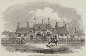 Szkoły Jej Królewskiej Mości, Windsor Great Park (grawerowanie) autorstwa English School