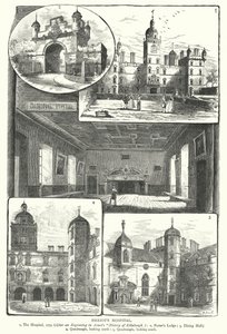 Szpital Heriota (grafika) autorstwa English School
