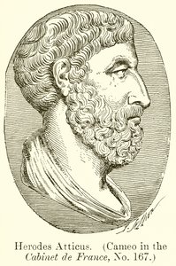 Heroda Attyka. (Kamea w Gabinecie Francji, nr 167) autorstwa English School