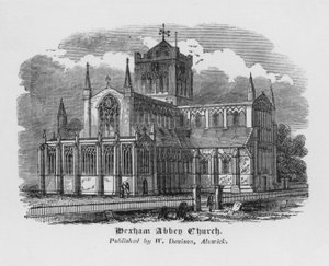 Kościół opactwa Hexham autorstwa English School